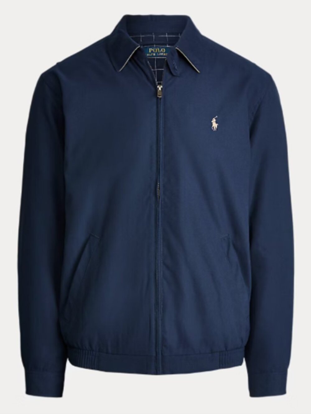 POLO Ralph Lauren Men's Bi-Swing Jacket Harrington Bomber Navy Blue Like New S